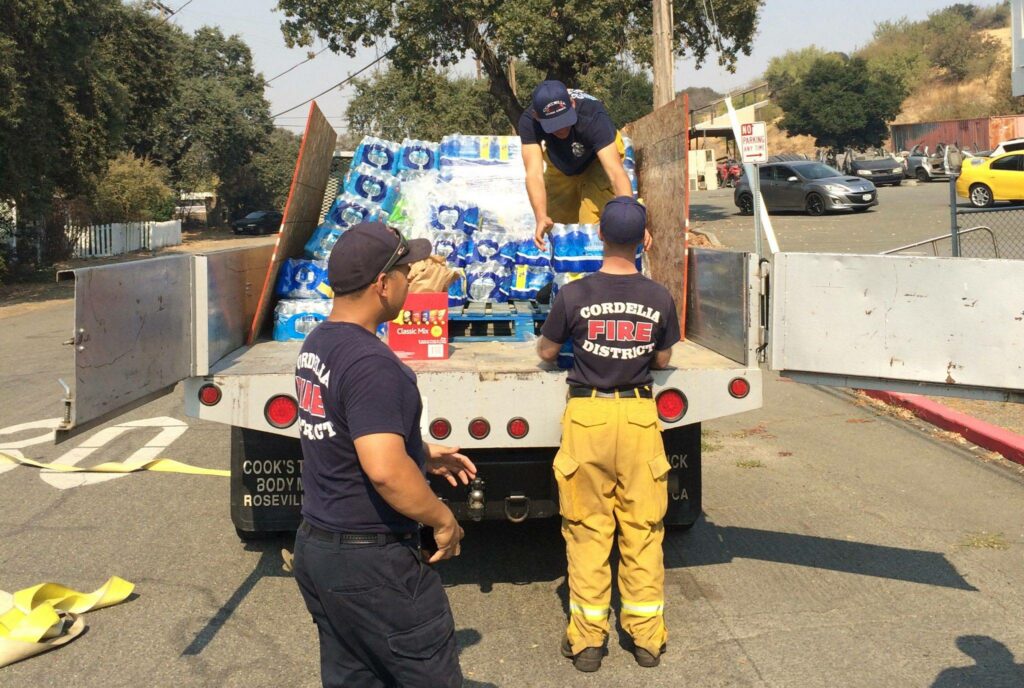 Napa Fire Relief: Helping the Firefighters