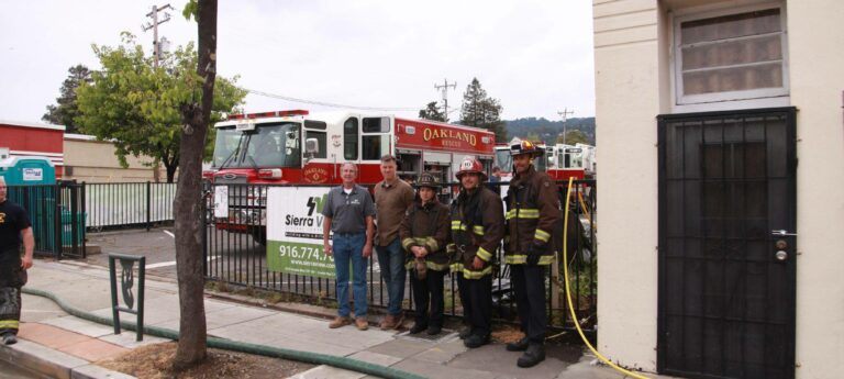 City Firefighters Train in Old Church Before Demolition