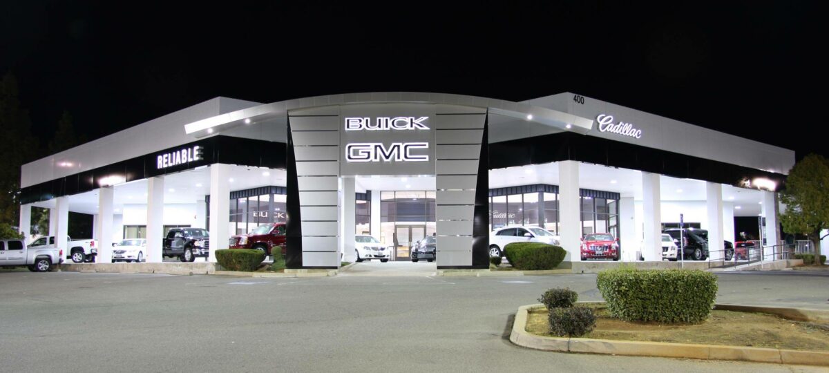 Reliable Buick GMC Cadillac Exterior Facade & Interior Renovation