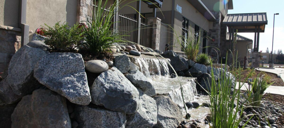 The Falls Fresno Event Center Sierra, Sierra Rock Landscape Materials Douglas Boulevard Roseville Ca