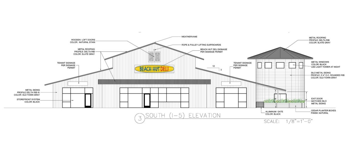 woodland retail center sierra view rendering